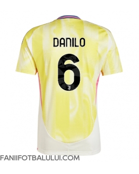 Juventus Danilo Luiz #6 Tricou Fotbal Replică 2024-25 Barbati Deplasare